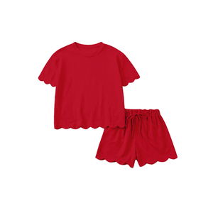 GSSO3207 Conjunto Deportivo de Algodón para Mujer Adulta, Diseño Personalizado en Verde Césped, Estampado Sólido, Venta al por Mayor - Product Image 3