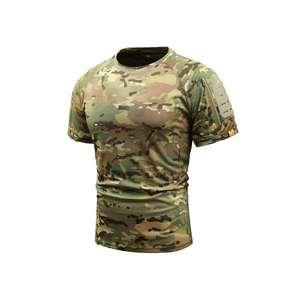 <span class=keywords><strong>T</strong></span>-<span class=keywords><strong>shirt</strong></span> Tattica all'ingrosso con Collo a O o Collo Pieghevole - Product Image 3
