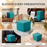 Boîte cadeau de luxe avec finition mate de qualité supérieure pour l'électronique, service OEM/ODM - Design sophistiqué
