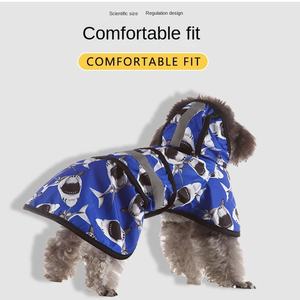 Grand chien de luxe imperméable à l'eau écologique dessin animé conception solide imperméable d'hiver couleur personnalisée vêtements pour animaux de compagnie pour <span class=keywords><strong>Golden</strong></span> <span class=keywords><strong>Retriever</strong></span> - Product Image 3