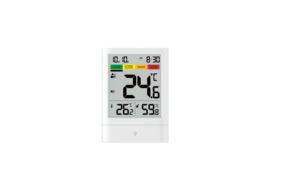Binnen Digitaal Weerstation Met Grote Lcd-Display Temperatuur Vochtigheid <span class=keywords><strong>Meter</strong></span> <span class=keywords><strong>Meter</strong></span> En Slimme Somatosensorische Alarm - Product Image 2