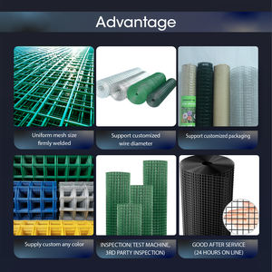 Clôture en <span class=keywords><strong>filet</strong></span> galvanisé avec treillis soudé 1x1 2x2 pour la construction - Product Image 5