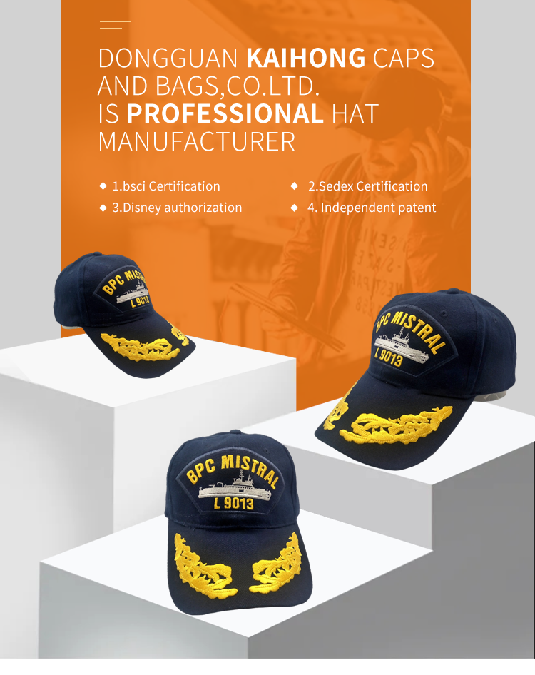 Yellow domineering 3D embroidery extended brim baseball hat shading European hip hop joker hat