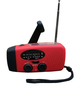 Manivela solar NOAA Weather band <span class=keywords><strong>radio</strong></span> con linterna - Product Image 1