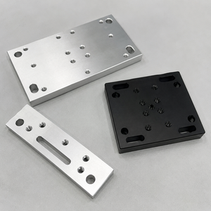 Fabricante de Placas Base de Aluminio con Perforaciones CNC, Hechas a Medida Según Dibujo OEM, para Equipos Industriales y de Automatización - Product Image 2