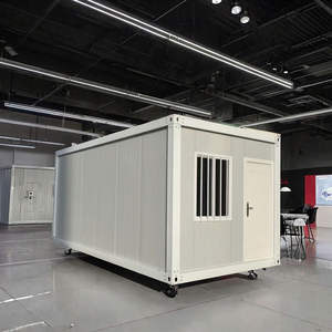Modulair Geprefabriceerd Kantoorcontainerhuis 40ft Flat Pack Houten Ontwerp Voor Australië En Polen Concurrerende Prijs - Product Image 4