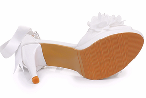 <span class=keywords><strong>Escarpins</strong></span> fins à talons hauts <span class=keywords><strong>pour</strong></span> femmes UP-2938J, à bout ouvert, sexy, avec plateforme, chaussures de <span class=keywords><strong>mariage</strong></span> <span class=keywords><strong>pour</strong></span> dames - Product Image 2