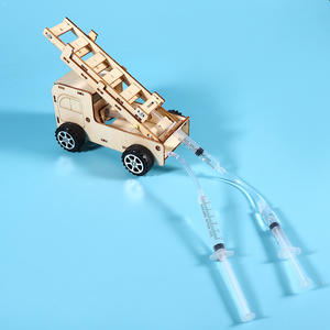 Juguetes para niños educativos ciencia física experimento tecnología conjunto DIY escalera aérea hidráulica camión modelo Juguetes - Product Image 5