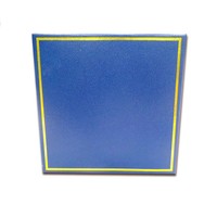 Vente d'usine, boîtes cadeaux rigides de luxe faites à la main avec logo personnalisé, revêtement UV, pour bougies et cadres photo