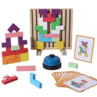WH 3D Puzzle Tiga Dimensi Blok Bangunan Perakitan Mainan Puzzle Anak-anak Pelatihan Berpikir Anak Pendidikan Dini