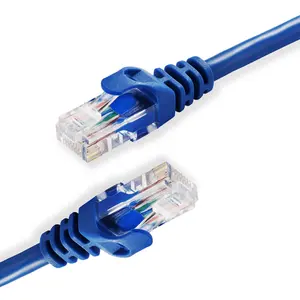 5M Ethernet-Datenkabel flach RJ45 Cat 6 5E 6E 6A UTP Kategorie Netzwerkkabel mit Strangleiter verfügbar in 5M 10M Länge