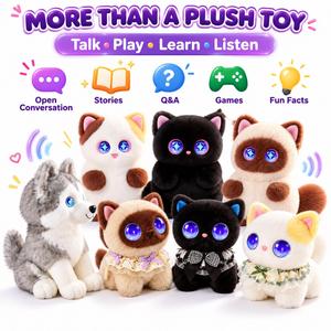 Robot de Peluche con IA de Memoria Larga, Interacción por Voz, Alivio del Estrés, Compañero para el Cuidado de Personas Mayores, Regalo para Distribuidores - Product Image 4