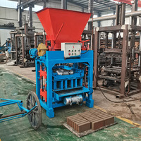 Machine pour la fabrication de briques qt 4 35b Machine automatique à briques et blocs de ciment en béton