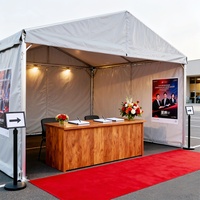 Tente en PVC en forme de A de 20 pieds de large pour l'extérieur, avec tissu imperméable et résistant aux UV, pour les mariages, les festivals, les expositions et les événements d'entreprise