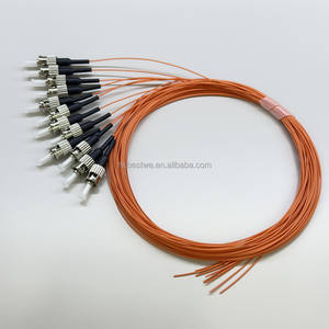 Cable de Fibra Óptica LSZH de Buena Calidad, Cable de Fibra Óptica Multimodo OM2 ST 12F, Pigtales de Fibra Óptica para Telecomunicaciones FTTH - Product Image 6