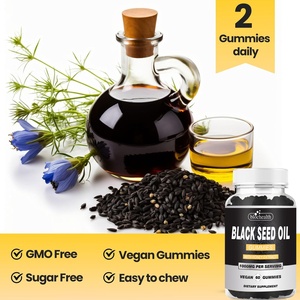 Gummies à l'huile de nigelle riches en <span class=keywords><strong>vitamine</strong></span> C, extrait de miel, huile de nigelle et autres ingrédients pour renforcer la défense <span class=keywords><strong>immunitaire</strong></span> - Product Image 2