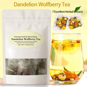 Tisane Détoxifiante au Pissenlit et aux Baies de Goji <span class=keywords><strong>pour</strong></span> la Santé du <span class=keywords><strong>Foie</strong></span> et des Reins - Product Image 2