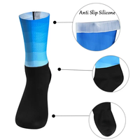Chaussettes de compression professionnelles pour le cyclisme, respirantes, offrant un soutien, chaussettes de sport