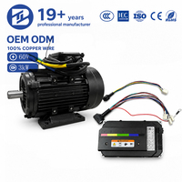 Moteur DC sans balais BLDC Bioté YB112 7,5 kW 60 V 72 V, efficacité IE3, protection IP55, propulseur de proépauille pour propulsion marine, entraînement de bateau