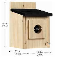 Nichoirs extérieurs pour oiseaux sauvages