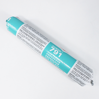 DOWSIL 791 Mastic silicone neutre résistant aux intempéries, flexible et durable pour l'étanchéité des murs-rideaux et des bâtiments, 500 ml