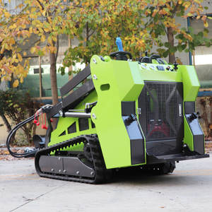 Mini-chargeuse compacte sur chenilles à moteur Honda haute performance avec pompe et engrenages pour l'entretien routier et le déneigement - Product Image 5