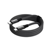 Kabel Type-C untuk iPhone 1M 2M Kabel USB-C ke USB-C Mendukung Transmisi Data Kabel Data Type-C Pengisian Cepat 3A