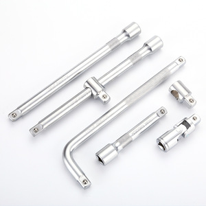 Juego de Extensiones de Llave de Tubo de 1/2 Pulgada ZUOKA, Junta Universal, Barra en T Deslizante, Accesorios de Llave de Cromo Vanadio - Product Image 1