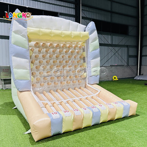 <span class=keywords><strong>Jeu</strong></span> de tir aux balles gonflable interactif Pastel pour enfants, <span class=keywords><strong>jeu</strong></span> de carnaval familial, jouet gonflable pour parc d'attractions - Product Image 1