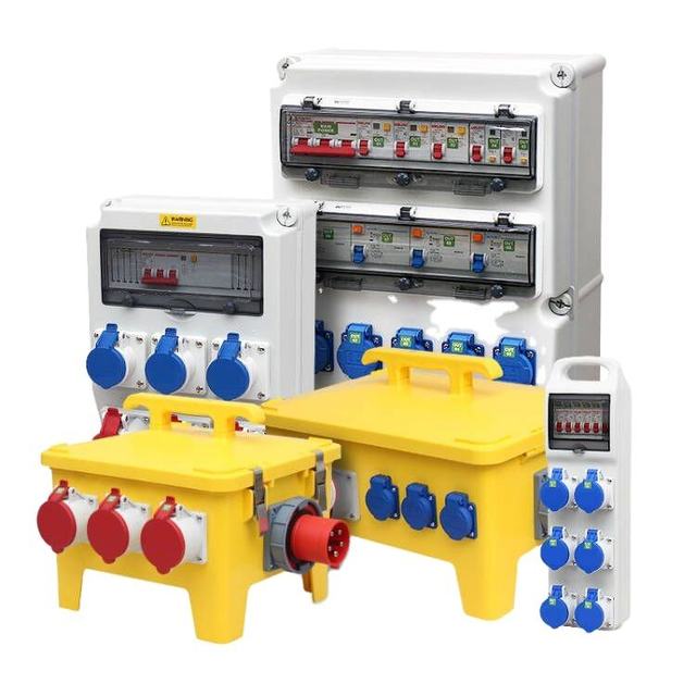 waterproof industrial portable plug socket box combined distribution box