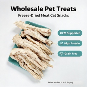 Friandises lyophilisées <span class=keywords><strong>pour</strong></span> chats en gros, sans céréales et riches en protéines, avec viande, OEM - Product Image 3