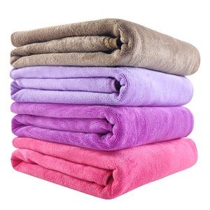 Toalla <span class=keywords><strong>de</strong></span> <span class=keywords><strong>Baño</strong></span> <span class=keywords><strong>de</strong></span> <span class=keywords><strong>Microfibra</strong></span> OEM/ODM <span class=keywords><strong>de</strong></span> Lujo, Personalizable con Logotipo, en Varios Tamaños, <span class=keywords><strong>de</strong></span> Alta Densidad, Gruesa, Antidesprendedora, Resistente a la Decoloración y Agradable al Tacto - Product Image 1