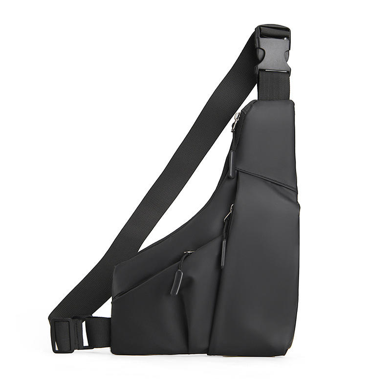 Black on the left shoulder