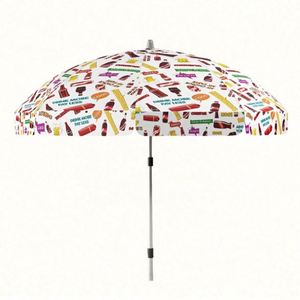 Sombrilla de Playa Plegable Portátil con Impresión de Logotipo Personalizado, en Oferta - Product Image 3