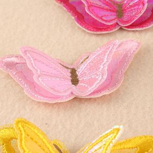 Hot Sale Bulk Stock Iron on Beautiful Colors Simulation 3D butterfly for Costume Kids Clothes - Product Image 4