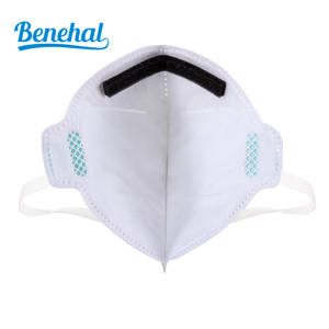 NIOSH หน้ากาก N95เครื่องช่วยหายใจ CDC แบบพับได้ MS8225ครึ่งหน้ากันฝุ่นได้รับการรับรองรูปแบบแบน - Product Image 2