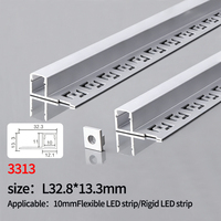 Prix d'usine, bande lumineuse LED en alliage d'aluminium de haute qualité, éclairage de plafond, éclairage de bureau, éclairage commercial intérieur, profil en aluminium