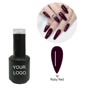 Logotipo personalizado de fábrica Esmalte de uñas vegano Gel Uv Colores personalizados Oem Gel Modelones Esmalte de uñas - Product Image 3