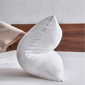 Cuscini in piuma d'<span class=keywords><strong>oca</strong></span>/anatra <span class=keywords><strong>bianca</strong></span> tinta unita inserto in stile moderno per camere da letto Hotel con comodo supporto per il collo - Product Image 3