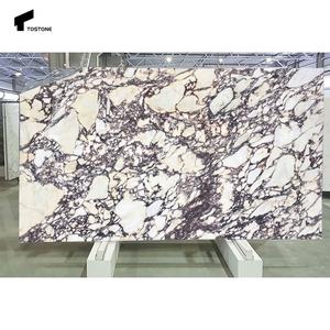 Tostone Italy lastre di marmo originali Calacatta Viola per cucina di lusso isole bagno vanità top casa ville arredamento appartamento - Product Image 4