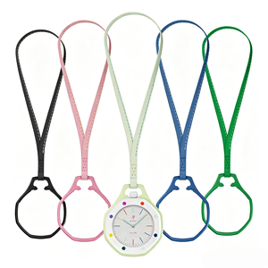 Chaîne de montre de poche For Royal Pop pour montre de poche mécanique co-marquée APx SW avec bracelet en biocéramique et cuir de veau, <span class=keywords><strong>lunette</strong></span> octogonale - Product Image 1