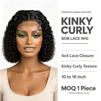Perruques Afro Courtes Bouclées Noires pour Femmes, Style Exotique Africain, en Fibre Haute Température, Permettant la Permanente et la Teinture, Modèle Complet