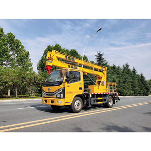 Plateforme de travail en hauteur Dongfeng de bonne qualité, 14 m, haute altitude de levage, camion-échelle 4x2 - Product Image 4