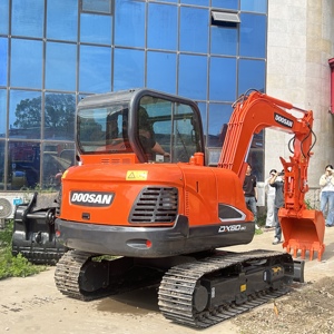 Excavadora de cadenas Doosan DX60 de segunda mano a precio económico, excavadora Doosan 60 de 6 toneladas con bomba hidráulica - Product Image 6