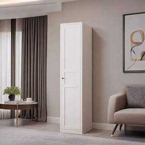 ตู้เสื้อผ้าเหล็กแบบเรียบง่ายทันสมัย ทนทาน ประหยัดพื้นที่ ความจุขนาดใหญ่ สำหรับห้องนอน บ้าน โรงแรม โรงพยาบาล โรงเรียน - Product Image 1