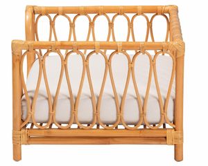 Прямоугольная кровать для животных из ротанга, удобная прочная деревянная кровать, товары для домашних животных, лучшие товары для собак - Product Image 4