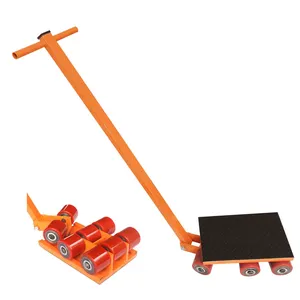 Prix usine Heavy Duty 6T 8T 12T 30T Machine Dolly Skate Machinery Roller Mover Cargo Trolley Mobile patins réservoirs