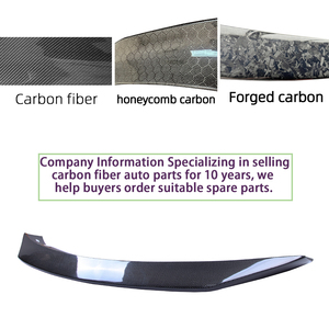 สปอยเลอร์หลังคาร์บอนไฟเบอร์ทรง ASPEC สำหรับรถยนต์ Q60 Q60S Coupe ปี 2013-2023 - Product Image 4