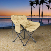 Chaise pliante portable à dossier haut Mobilier d'extérieur multifonctionnel léger avec sac de rangement Design moderne