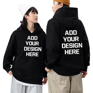 Sweat à capuche en molleton épais avec logo personnalisé, impression 3D en relief, broderie, sweat à capuche surdimensionné pour homme, qualité supérieure, fabricant Vietnam - Product Image 1